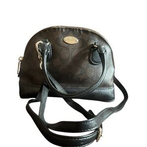 Coach Mini Cora Satchel/Crossbody Purse